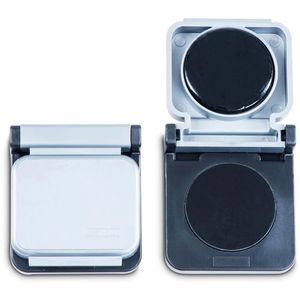 Produktbild für Planhalter-Magnetclips Maul Hebel 6240094, silber