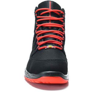 Produktbild für Sicherheitsschuhe ELTEN Maddox black-red Mid, ESD, S3S