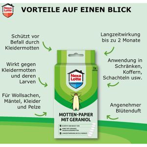 Produktbild für Mottenschutz Nexa-Lotte Motten-Papier