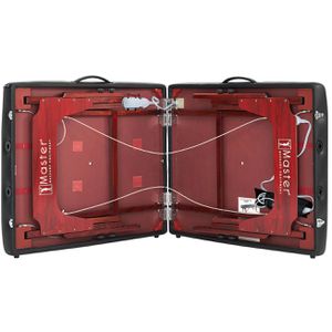 Produktbild für Massageliege Master-Massage Montclair aus Holz, mit Armauflage