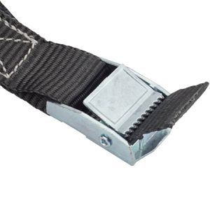 Produktbild für Spanngurt Trutzholm schwarz, mit Klemmschloss