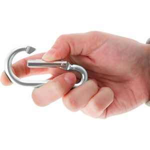 Produktbild für Karabinerhaken Dörner+Helmer 4815834, Aluminium