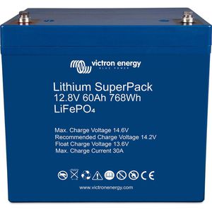 Produktbild für LiFePO4-Akku Victron 12,8/60 SuperPack, 60 Ah
