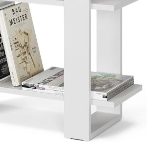 Produktbild für Bücherregal Vicco Basil, weiß