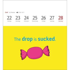 Produktbild für Abreißkalender Harenberg Now I know how the rabbit runs