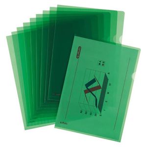 Produktbild für Sichthüllen Herlitz 50009114, A4, genarbt