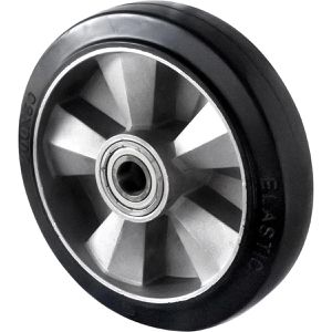 Hubwagen-Rolle CASCOO Serie BAF4, bis 500 kg, Gummi