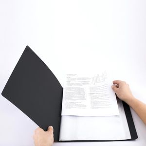 Produktbild für Sichtbuch D.RECT 020168, Solid, aus PP, A4