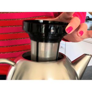 Produktbild für Tee-Kanne Bredemeijer Minuet Santhee, Edelstahl