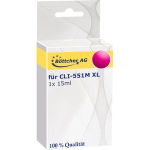 Produktbild für Tinte Böttcher-AG für Canon CLI-551M XL