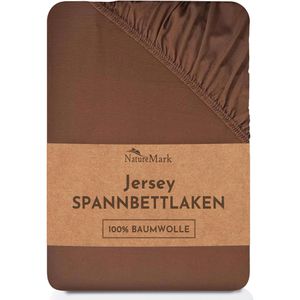 Produktbild für Spannbettlaken NatureMark Jersey, 90-100 x 200 cm