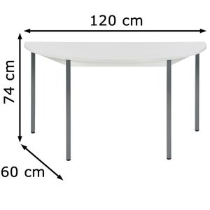Produktbild für Besprechungstisch Sodematub 120DRGG
