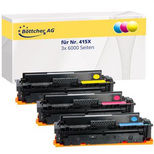 Toner Böttcher-AG für HP 415X Multipack