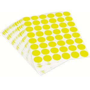 Produktbild für Markierungspunkte Zweckform 3377, gelb