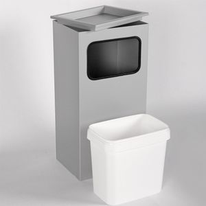 Produktbild für Aschenbecher SZ-Metall Classic, 29233, grau, für Outdoor