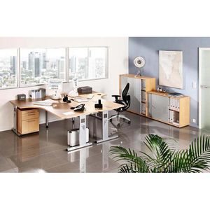 Produktbild für Aktenschrank Hammerbacher O-Serie, aus Holz