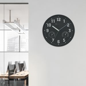 Produktbild für Wanduhr Miraval Kunststoff, analog, Quarzuhr