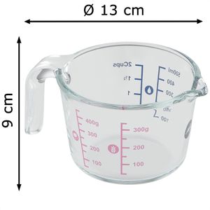 Produktbild für Messbecher Emsa Prep &amp; Bake K32360, Maßkanne, aus Glas