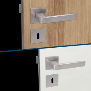 Produktbild für Drückergarnitur Alpertec Chemnitz-R Square BB