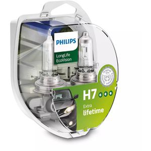 Produktbild für Auto-Lampe Philips LongLife EcoVision, 3100 Kelvin, H7