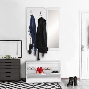 Produktbild für Wandgarderobe Wohnling Jana, WL5.166, Holz