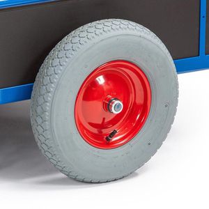 Produktbild für Handwagen Rollcart 14-1391, mit 4 Bordwänden