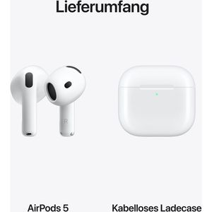 Produktbild für Kopfhörer Apple AirPods 5, weiß