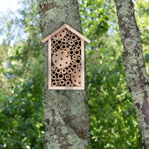 Produktbild für Insektenhotel Relaxdays 10044621, zum Aufhängen, aus Holz