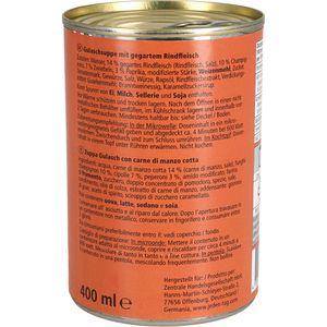 Produktbild für Fertiggericht JedenTag Gulaschsuppe