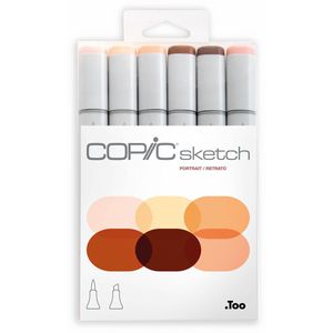 Layoutmarker COPIC Sketch Set Porträt
