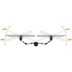 Produktbild für Monitorhalterung Durable SELECT 509523, silber