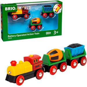 Spielzeugeisenbahn BRIO 33319 Zug mit Batterielok