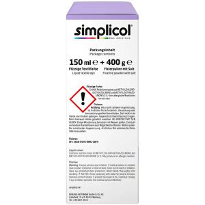 Produktbild für Textilfarbe simplicol intensiv, Miss Lavendel