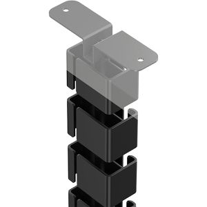 Produktbild für Kabelführung Neomounts ADS06-133BL, zum Anschrauben, schwarz