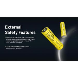 Produktbild für Akku Nitecore NL2160, 3,6 V, 6000 mAh