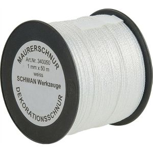 Maurerschnur Schwan 340050, weiß