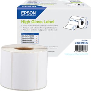 Epson-Etiketten Epson High Gloss Label S045542