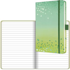 Produktbild für Notizbuch Sigel Jolie Confetti Lime, JN347, Karton Hardcover