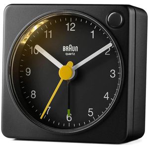 Produktbild für Wecker Braun BC02XB schwarz, analog