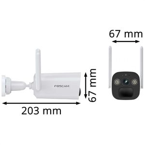 Produktbild für Überwachungskamera Foscam BP4, außen