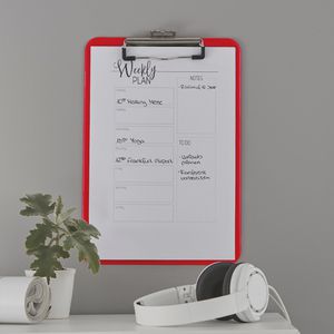 Produktbild für Klemmbrett Leitz 3971-00-26, WOW, A4