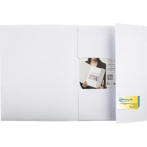 Produktbild für Angebotsmappe Biella Pearl 2, weiß, A4, Karton