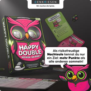 Produktbild für Würfelspiel Denkriesen HD5001, Happy Double - No Risk, No Run