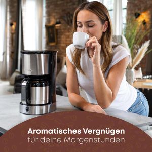 Produktbild für Kaffeemaschine Clatronic KA 3805, mit Thermoskanne