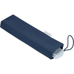 Produktbild für Regenschirm Samsonite Rain Pro Manual Flat, blau, sturmfest