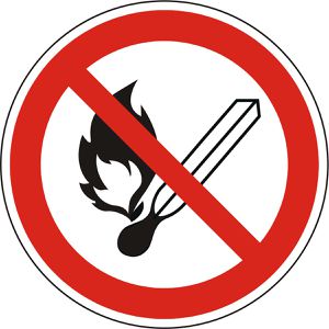 Hinweisschild Abtec ISO 7010 P003 Folie