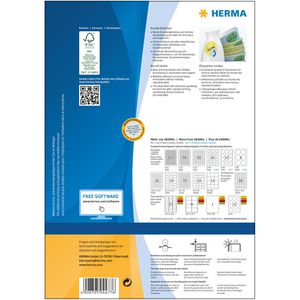 Produktbild für Universaletiketten Herma 4477 Movables, weiß