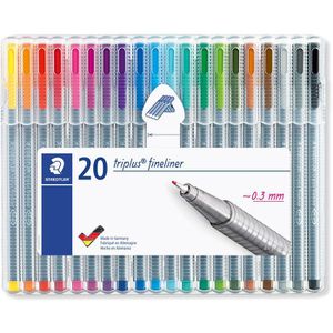 Fineliner Staedtler Triplus Brilliant Colours