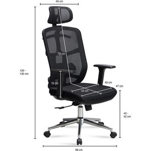 Produktbild für Bürostuhl AMSTYLE SPM1.450