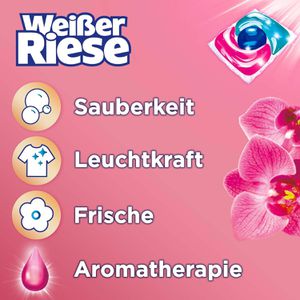 Produktbild für Waschmittel Weißer-Riese Color Trio-Caps